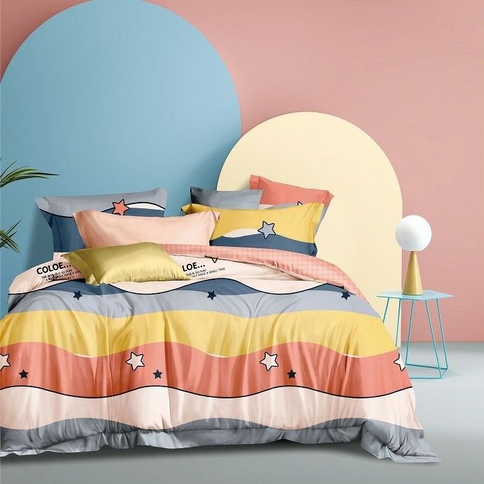 3D Digitale Druk 100 Katoenen Beddegoed plaatst 4pcs 3pcs 100 Katoenen Koning Size Bedding
