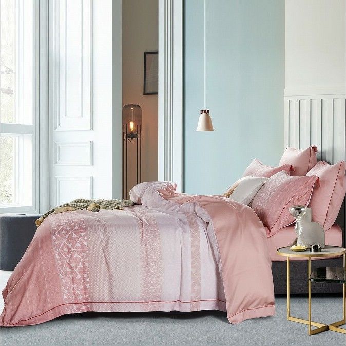 Het multiKleurendruk100% Tencel Beddegoed plaatst Modern naar huis Aangepast Ontwerp