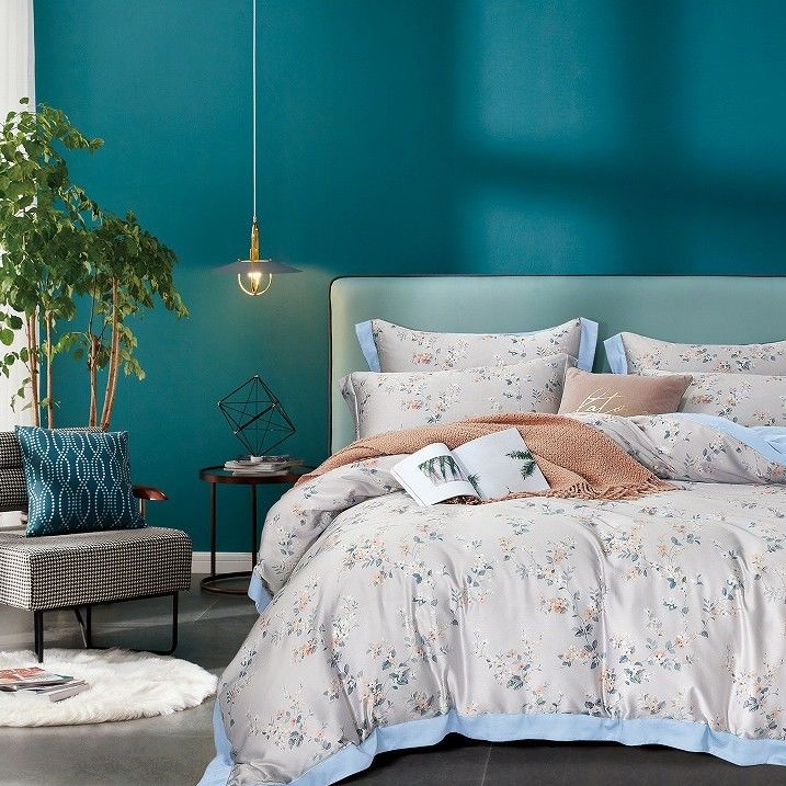 van het de Reeksen100% Tencel Bedsheets Dekbedovertrek van jaren '60ring spun luxury tencel bedding het Bedblad