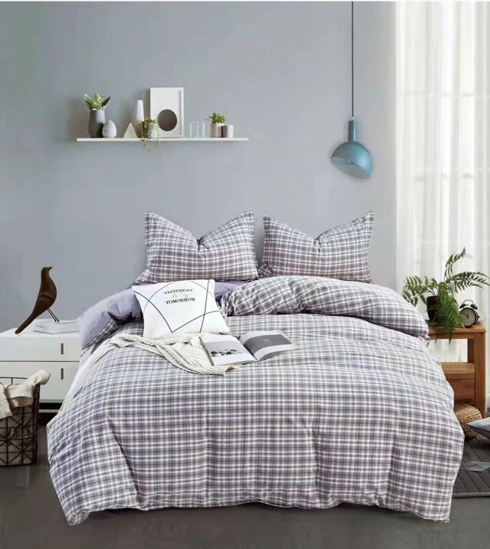 De multikleuren100% Katoenen Stof voor Beddegoedgaren verfte 150 TC Reeks van het Huisbeddegoed