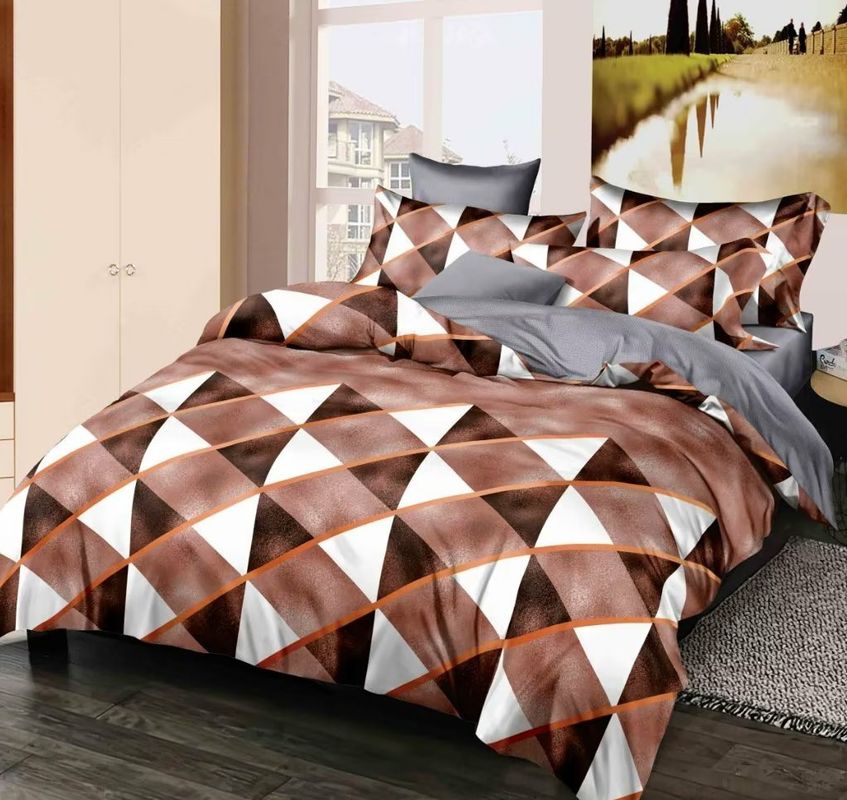 Van het Beddegoedreeksen van huis Textielmicrofiber Multide Kleurendruk100% Polyester 4 de Kussensloop en het Dekbedovertrek van PCs