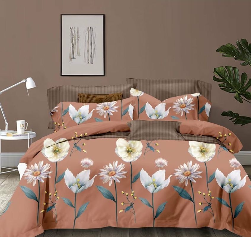 het Dekbedovertrek Vastgestelde MultiKleurendruk van 70-130gsm 100% Microfiber